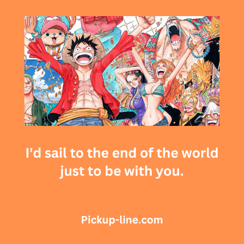 One Piece Pick Up Lines